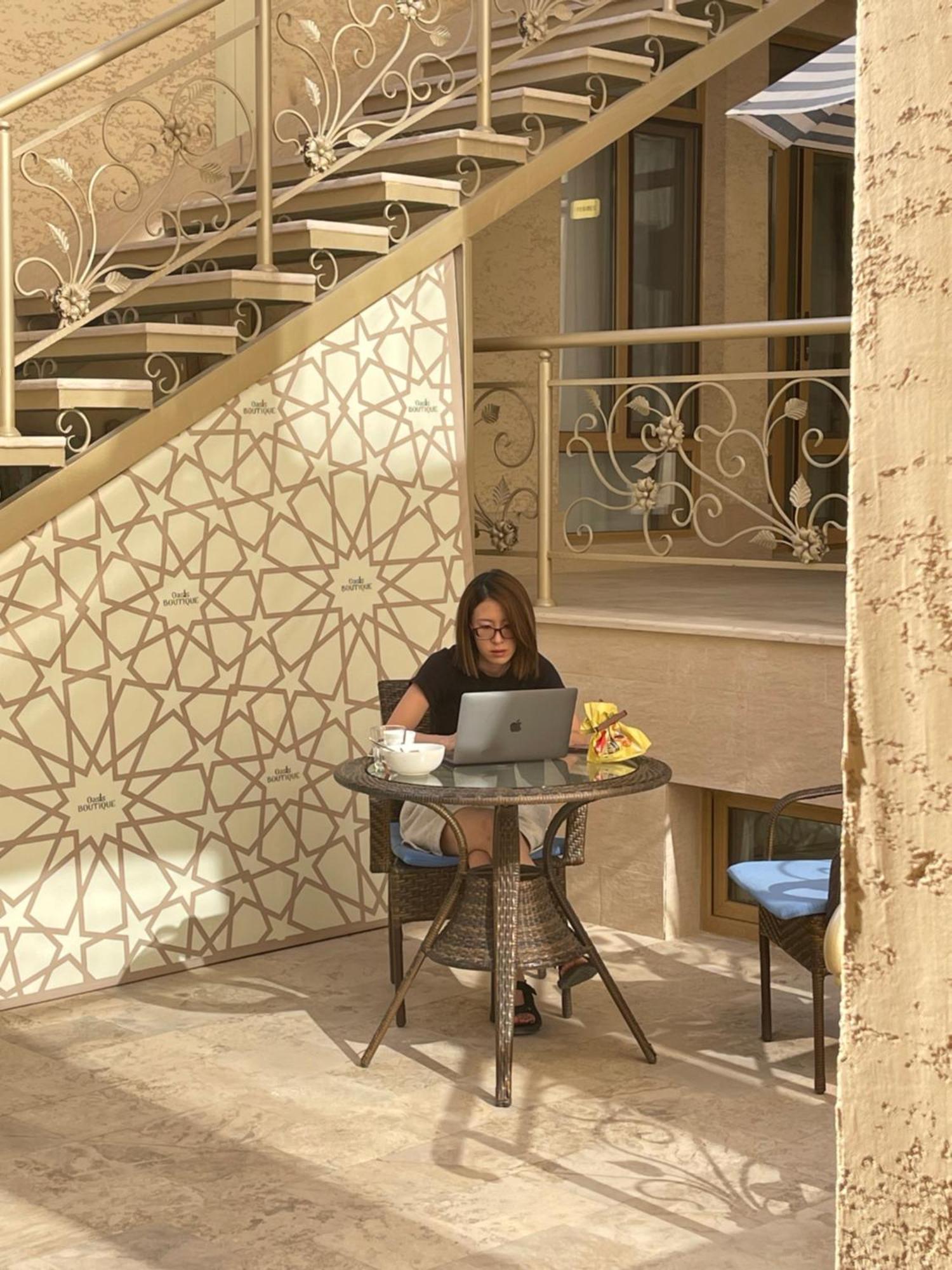 Hotel Oasis Boutique Buchara Exterior foto